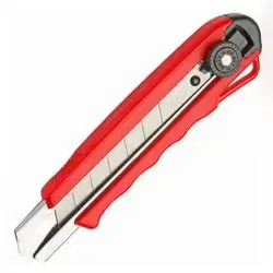 Professional Utility Knife With Ratchet Knob Lock