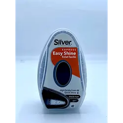Silver Shoe Shine Sponge – Black Lens