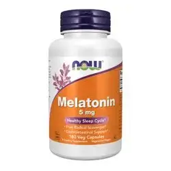 MELATONIN 5MG NOW CAPSULES