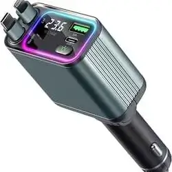 4in 1 Retractable Car charger TR32