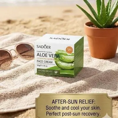 Sadoer Aloe Vera Hydrating Refreshing Face Cream (50g)
