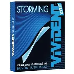 Vivident Storming Mint Flavor Gum 33 Gm