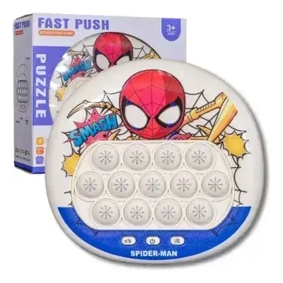Fast Push Game Spider Man White