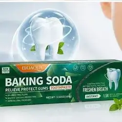 BIOAQUA Baking Soda Relieve Protect Gums Toothpaste