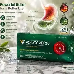 Vonocab 20 (Vonoprazan 20mg) 30 Tablets