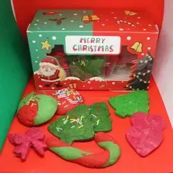 Christmas cookies box