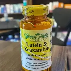 LUTEIN & ZEAXANTHIN WITH ZINC AND VITAMINS A,C & E SUPORT VISION &  EYE HEALTH 30 CAPSULS