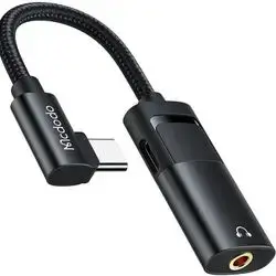 McDodo CA188 USB-C to USB-C and 3.5mm Audio Adapter (60W PD)