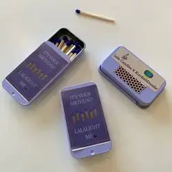 Lalalight Me Match Box