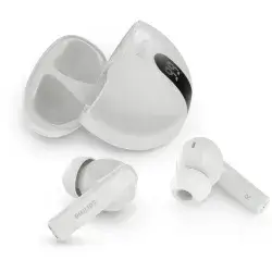 Philips TAT3559 True Wireless ANC Earbuds (White)