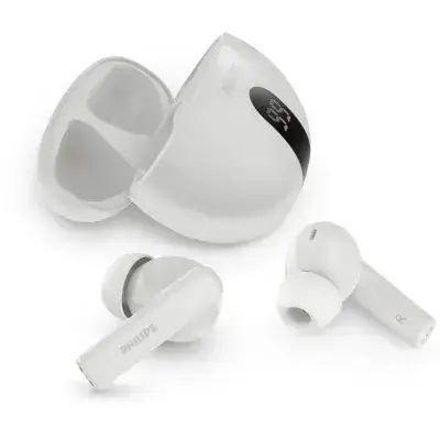 Philips TAT3559 True Wireless ANC Earbuds (White)