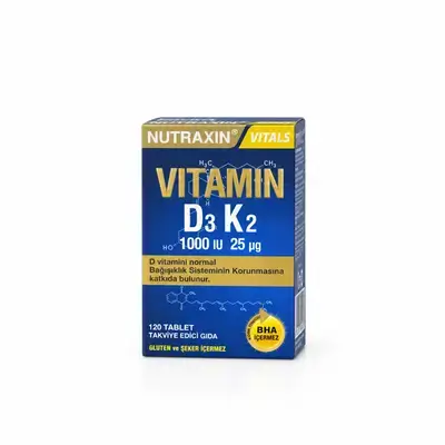 Vitamin D3 K2 120 tablet