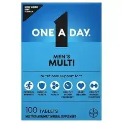 One A day men  100 tabs