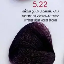 Hair Colour From The Italian Jfi In Elegant Colors - 5.22 Intense Light Brown