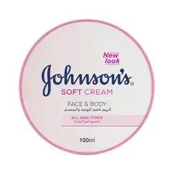 Johnson's Soft Cream Face & Body 200ml