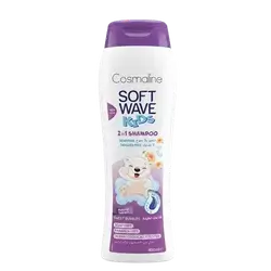 Soft Wave Kids 2in1 Shampoo Sweet Bubbles 400ml _ Cosmaline