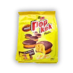 Mini Banana Popcakes, 180g Bag