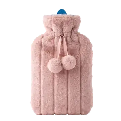Rubber Hot Water Bag with Plush Cover OPH-302 _ Optimal
