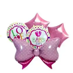 Set ballon baby girl 