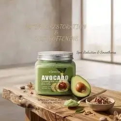 KORMESIC Avocado Exfoliating Body and Face Scrub