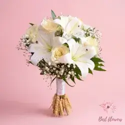 The Bride's Flower-Offwhite