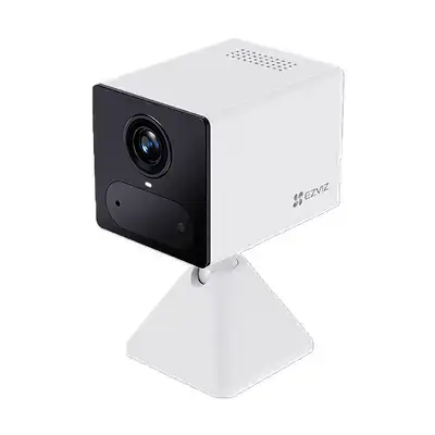 EZVIZ CB2 4G Wi-Fi Smart Home Battery Camera & Power Partner Kit - White