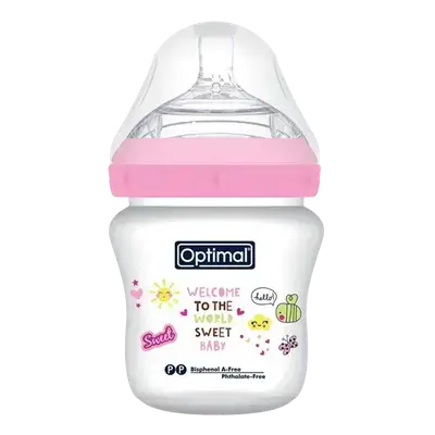 Mamilla Teat Double Anti Colic 1 From 0-6 Months PINK 210ml OPB-1090(P) _ Optimal