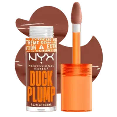 Duck Plump High Pigment Plumping Lip Gloss 07 MOCHA ME CRAZY 7ml _ NYX