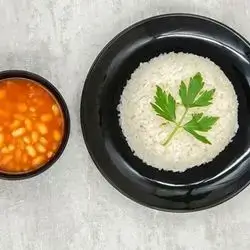 Plain Kurdish Rice And Broth