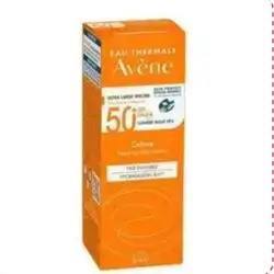 Avene spf 50 cream for dry sensitive skin 8h hydration