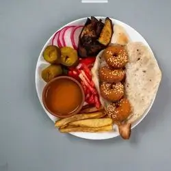 Mixed Falafel Sandwich