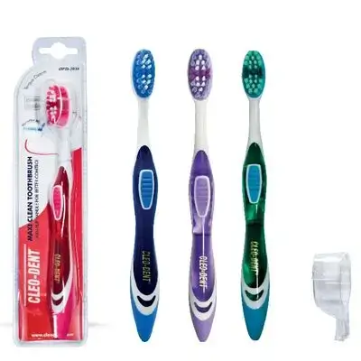 Ergonomic Handle Maxi Clean Toothbrush- Soft