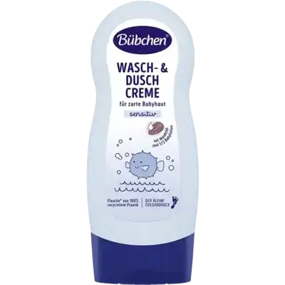 Wash & Shower Cream for Baby's Delicate & Sensitive Skin 230ml _ Bubchen