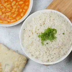Rice And Plain Broth