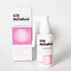 HexaDent blackcurrant Spray chlorhexidine (HIGEEN)