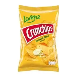 Lorenz Crunchips Cheese And Onion 100 Gm