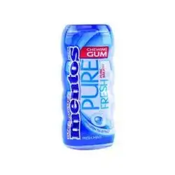 Mentos Gum Pure Fresh Mint 24.5gx10