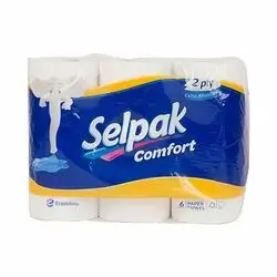 Selpak Comfort Kitchen Roll 6