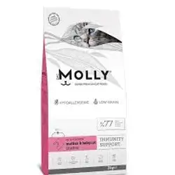 Adult Cat Food Molly Super Premium With Shrimp And Salmon Flavor
