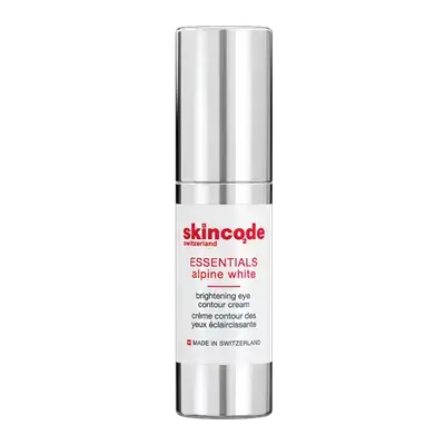 ESSENTIALS Alpine White Brightening Eye Contour Cream with CM-Glucan 15ml _ skincode