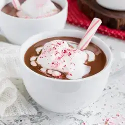 Peppermint Hot Chocolate