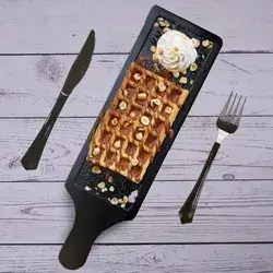 Waffle Honey With Nuts