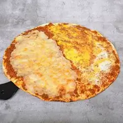 Mix Lahmacun With Cheese And Egg