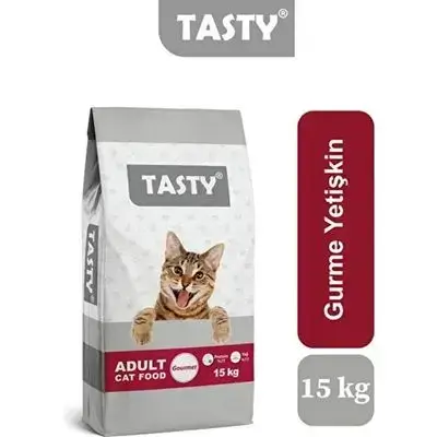 Tasty adult cat food gourmet 15kg