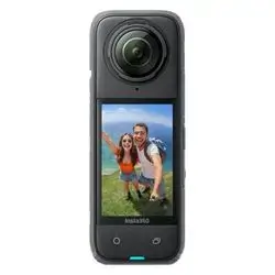 Insta360 X4-8K Waterproof 360 Action Camera, 4K Wide-Angle Video, Invisible Selfie Stick Effect, Removable Lens Guards, 135 Min Battery Life, AI Editing, Stabilization, for Sports, Travel, Outdoor