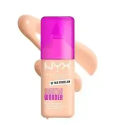 NYX Make'em Wonder Soft Matte Buildable Foundation - 02 Fair Porcelain - 30ml