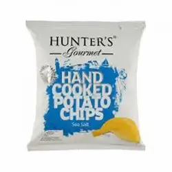 Hunter's Gourmet Hand Cooked Potato Chips Sea Salt, 40g