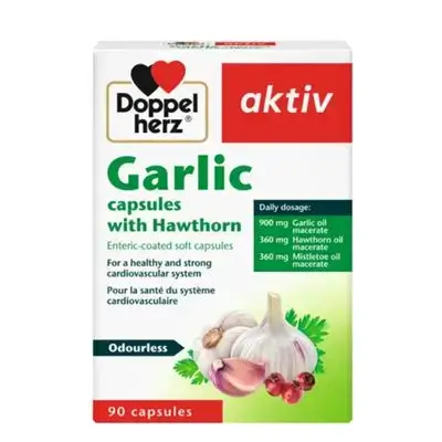 Garlic with hawthorn 90 cap