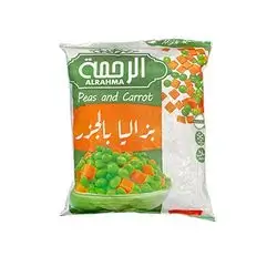 Alrahma Carrots&peas 400g