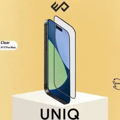 UNIQ Optix Covex™ Vivid True Color Clarity Screen Protector for iPhone 17 Pro Max